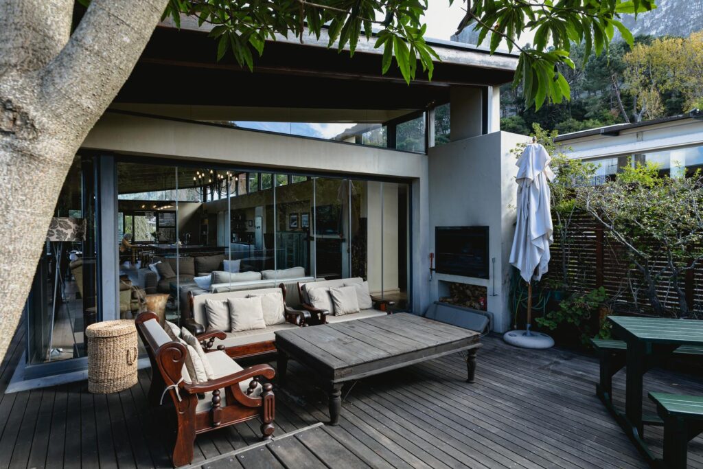 espace terrasse couvert