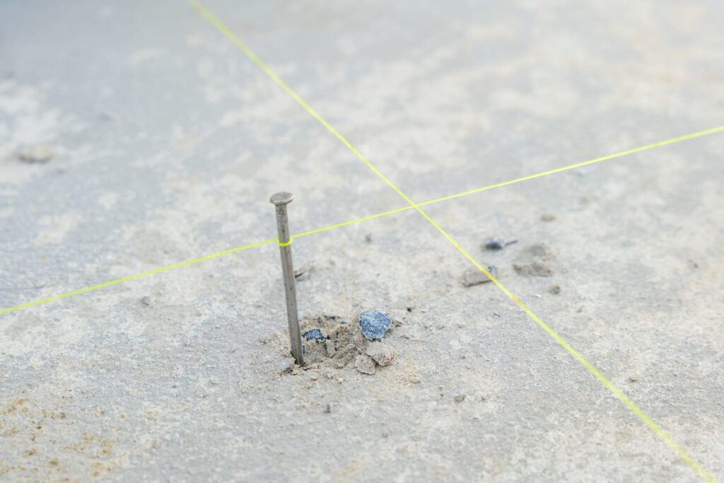 comment tracer une allée de jardin exemple