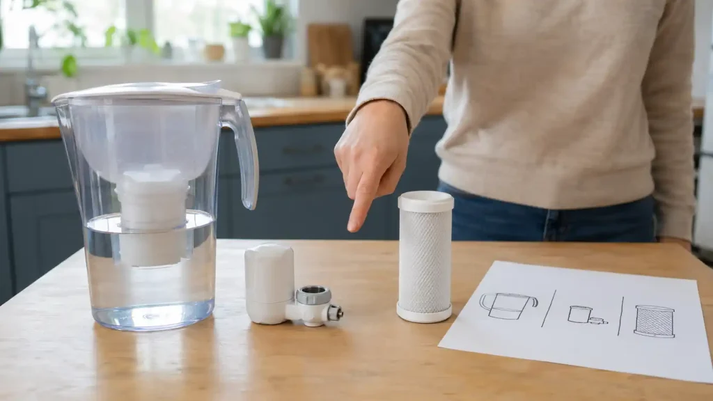 Comparaison de solutions de filtration pour améliorer l’eau du robinet à la maison